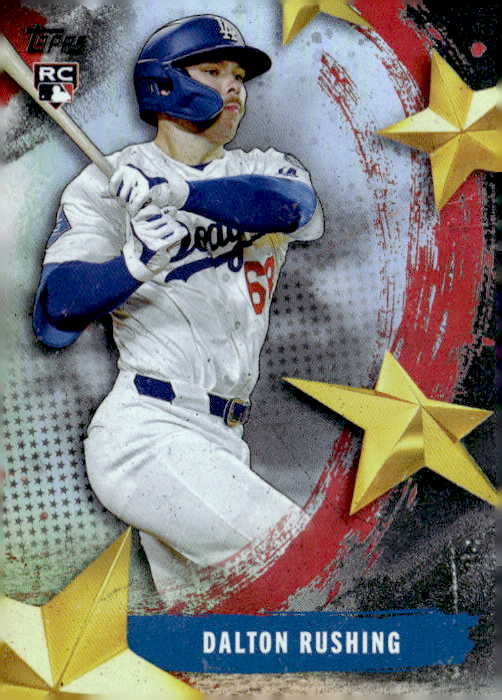 2025 Topps Dalton Rushing graded slab