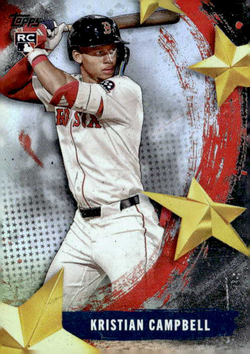 2025 Topps Kristian Campbell graded slab