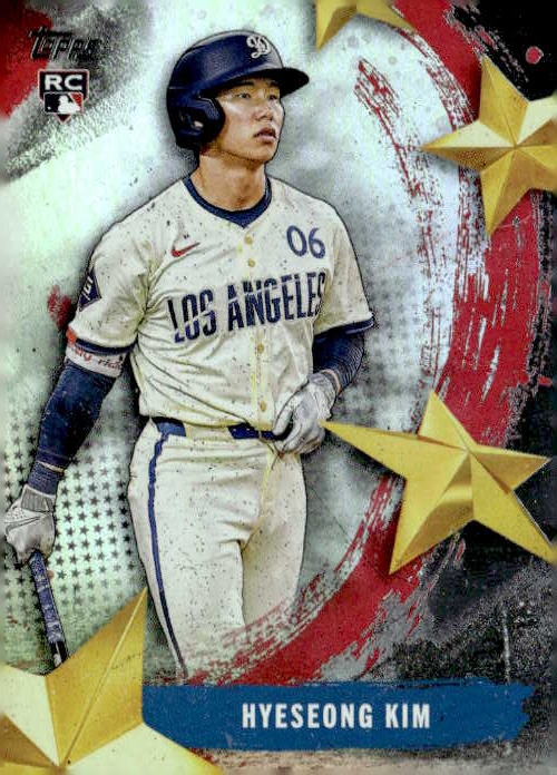 2025 Topps Hyeseong Kim graded slab