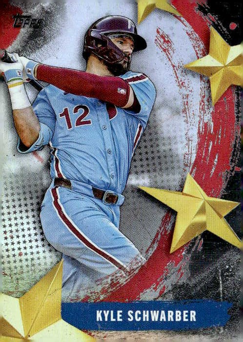 2025 Topps Kyle Schwarber graded slab