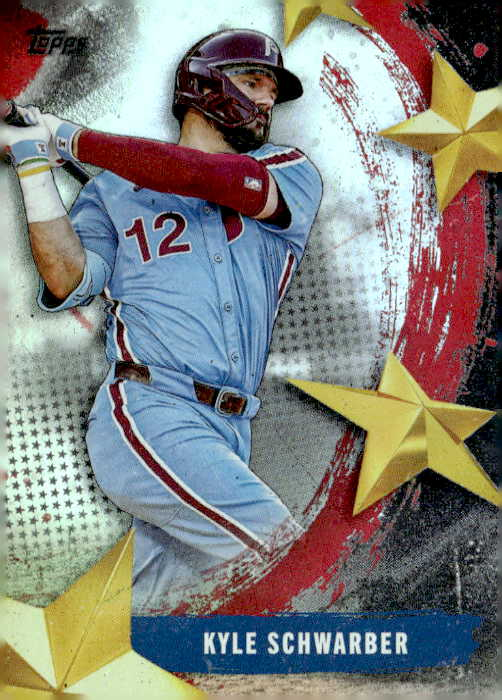 2025 Topps Kyle Schwarber graded slab