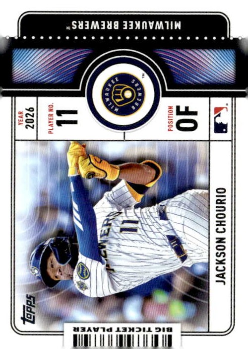 2026 Topps Jackson Chourio graded slab