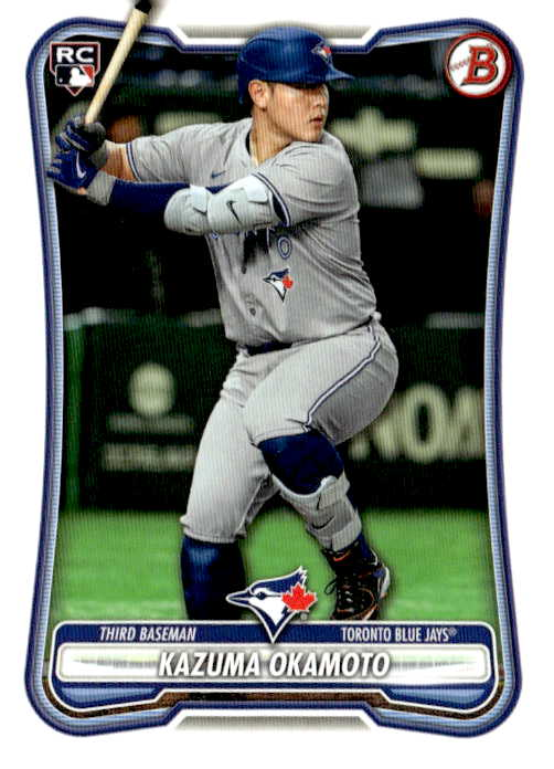 2026 Bowman Kazuma Okamoto graded slab