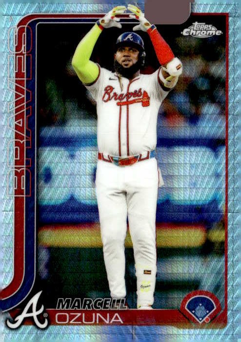 2025 Topps Chrome Marcell Ozuna graded slab