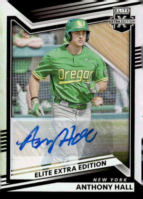 2022 Elite Extra Ed. Anthony Hall graded slab