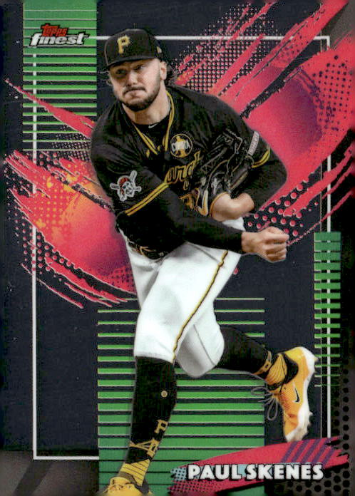 2025 Topps Finest Paul Skenes graded slab