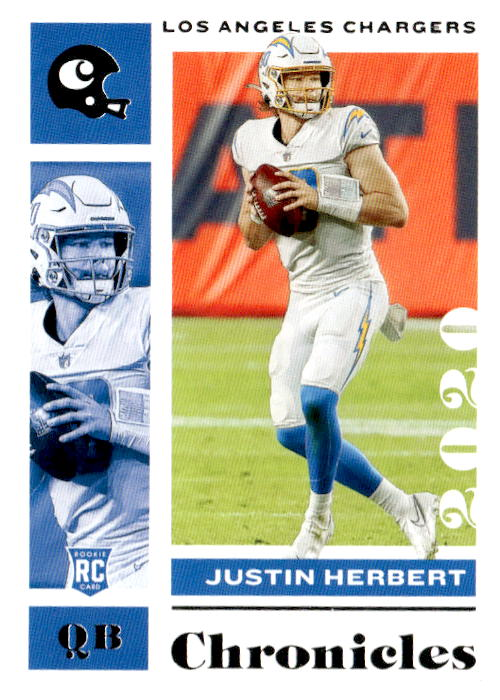 2020 Chronicles Justin Herbert graded slab