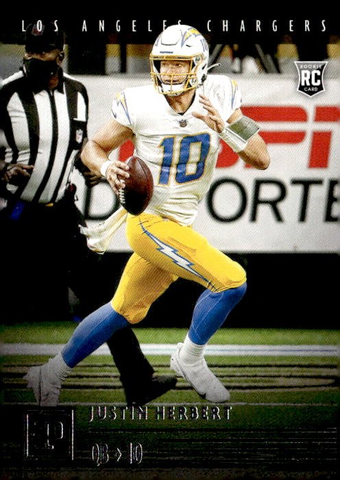 2020 Chronicles Justin Herbert graded slab