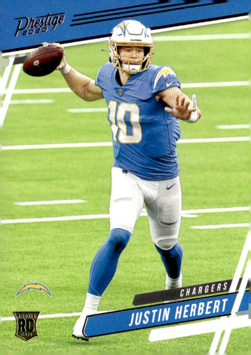 2020 Chronicles Justin Herbert graded slab