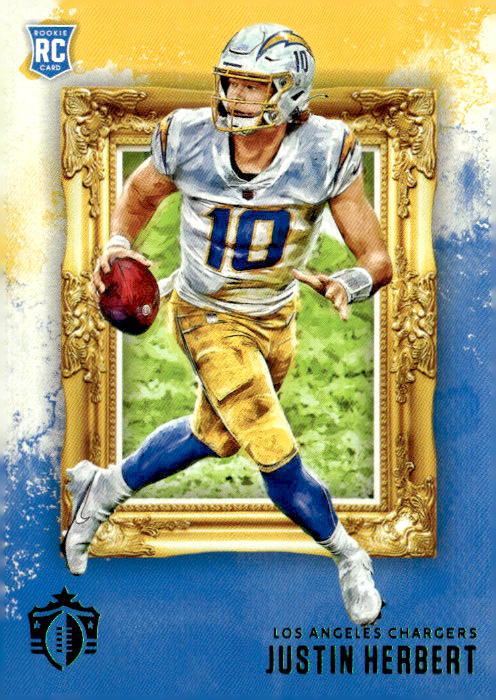 2020 Chronicles Justin Herbert graded slab