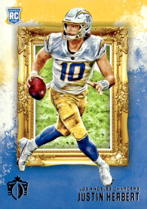 2020 Chronicles Justin Herbert graded slab