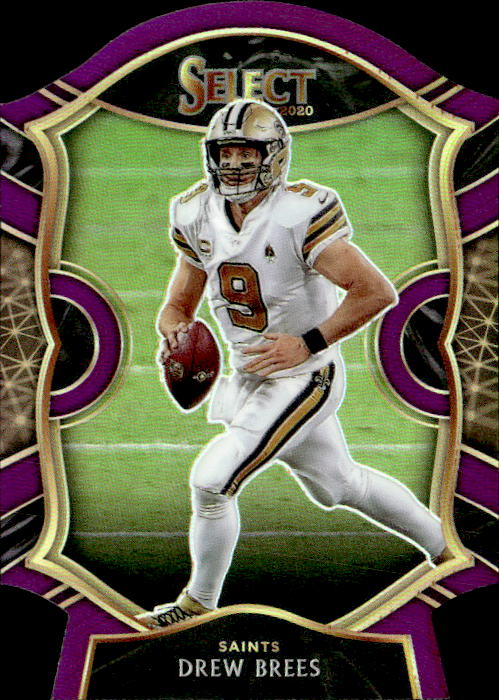 2020 Select Drew Brees graded slab