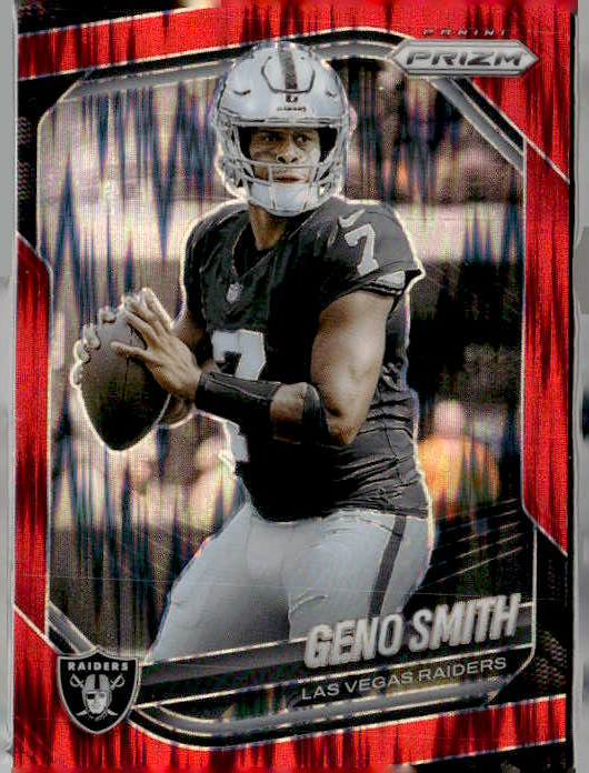 2025 Prizm Geno Smith graded slab