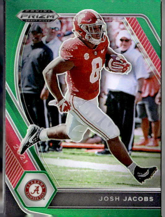 2021 Prizm Josh Jacobs graded slab