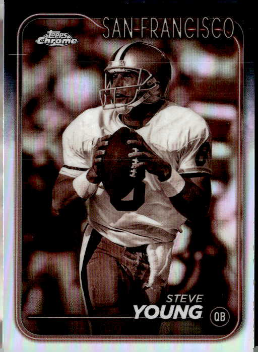 2024 Topps Chrome Steve Young graded slab