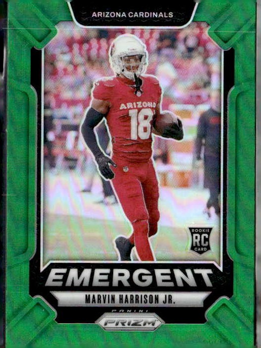2024 Prizm Marvin Harrison Jr. graded slab