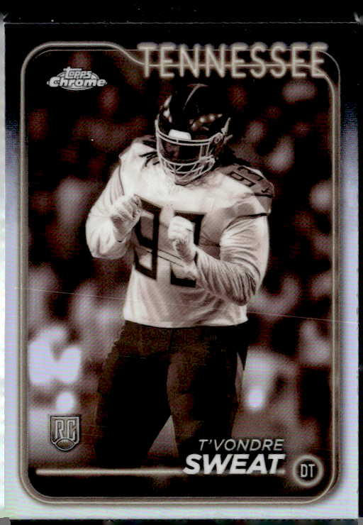 2024 Topps Chrome T'Vondre Sweat graded slab