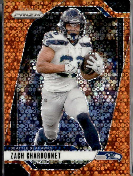 2024 Prizm Zach Charbonnet graded slab