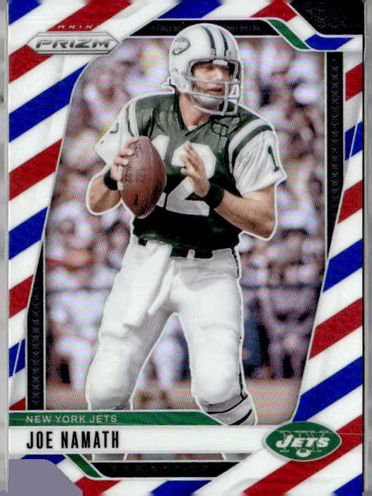 2024 Prizm Joe Namath graded slab