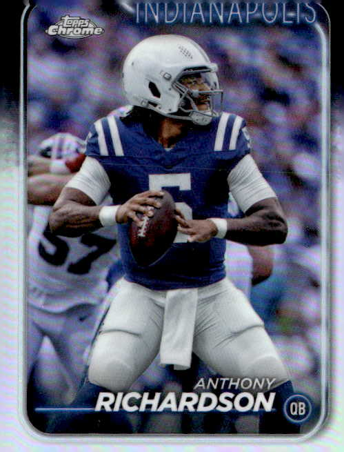 ANTHONY RICHARDSON — 2024 TOPPS CHROME MINT — graded card auctioned from the MPE vault