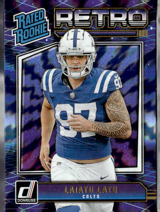 2024 Donruss Laiatu Latu graded slab