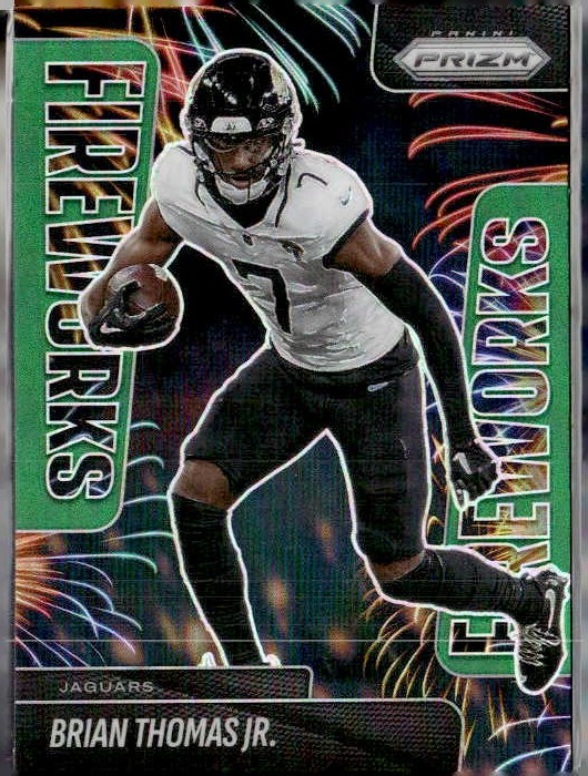 2025 Prizm Brian Thomas Jr. graded slab