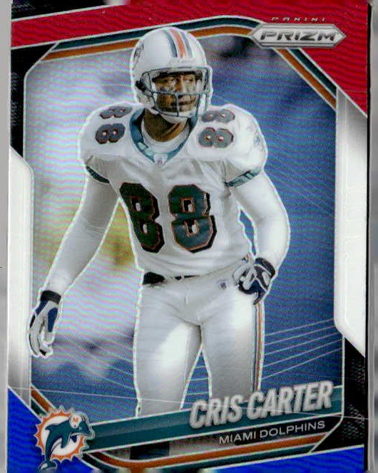 CRIS CARTER — 2025 PRIZM MINT+ — graded card up for auction