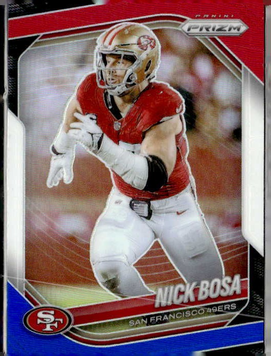 2025 Prizm Nick Bosa graded slab