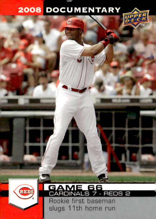 2008 Upper Deck Joey Votto graded slab