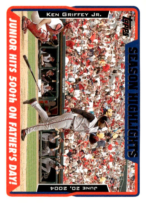 2004 Topps Ken Griffey Jr. graded slab