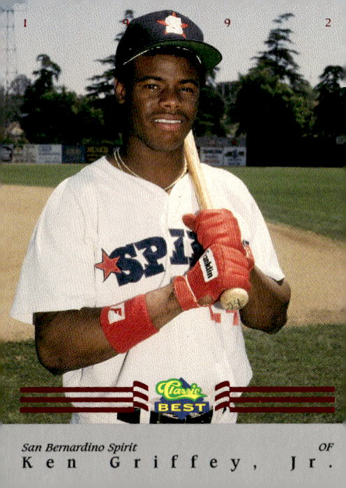 1992 Classic Best Ken Griffey Jr. graded slab