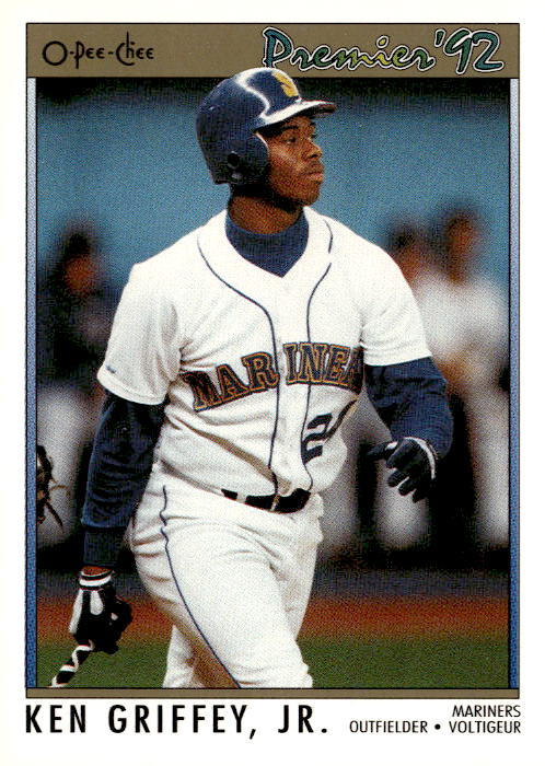 1992 O Pee Chee Premier Ken Griffey Jr. graded slab