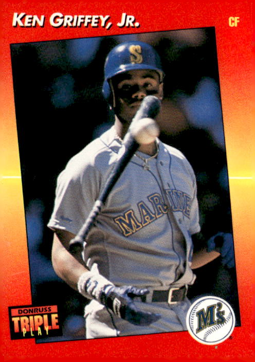 1992 Donruss Triple Play Ken Griffey, Jr. graded slab