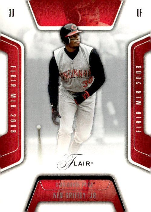 2003 Flair Ken Griffey Jr. graded slab