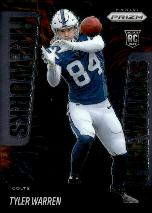 2025 Prizm Tyler Warren graded slab