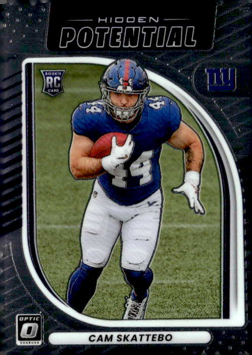 2025 Donruss Optic Cam Skattebo graded slab