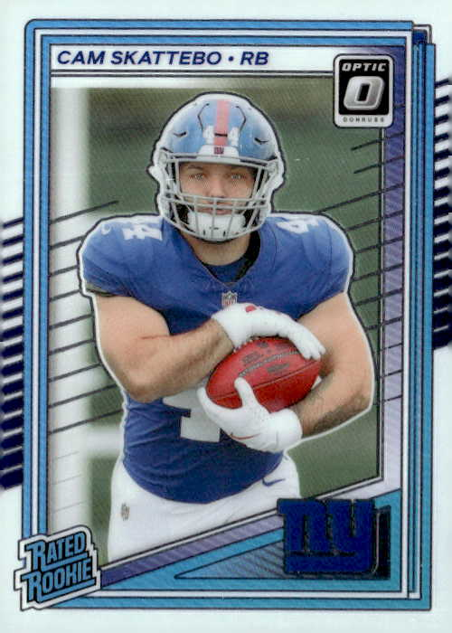 2025 Donruss Optic Cam Skattebo graded slab
