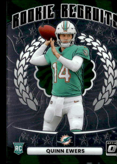 2025 Donruss Optic Quinn Ewers graded slab