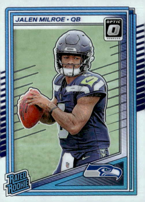 2025 Donruss Optic Jalen Milroe graded slab