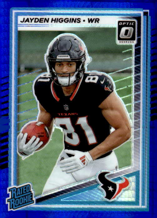 2025 Donruss Optic Jayden Higgins graded slab