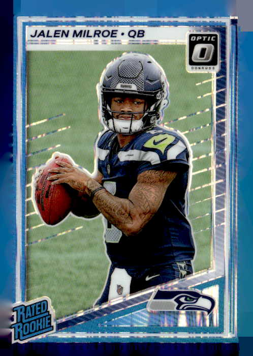 2025 Donruss Optic Jalen Milroe graded slab