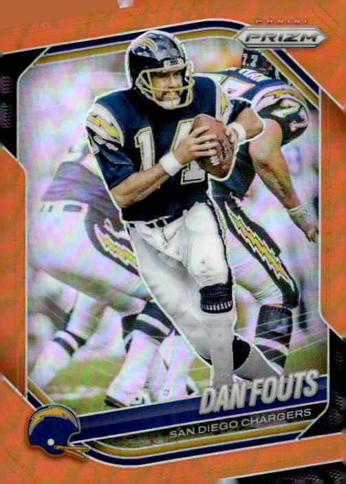 2025 Prizm Dan Fouts graded slab