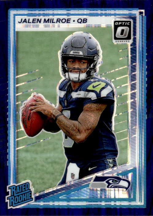 2025 Donruss Optic Jalen Milroe graded slab