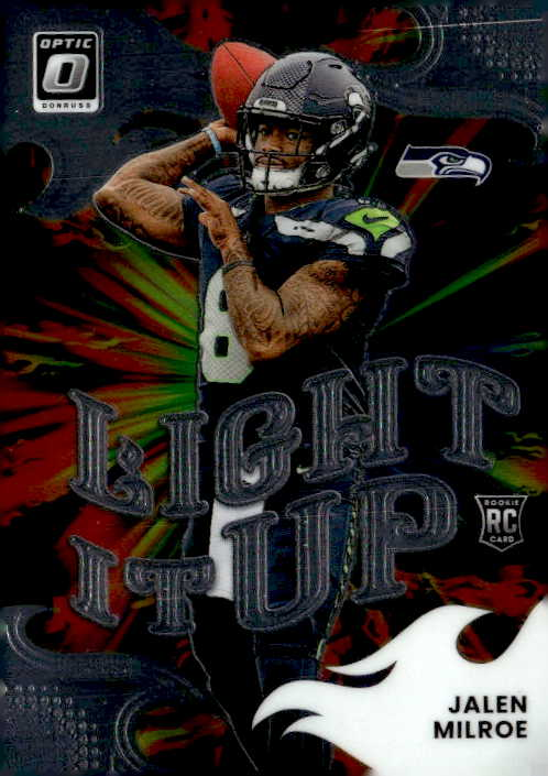 2025 Donruss Optic Jalen Milroe graded slab
