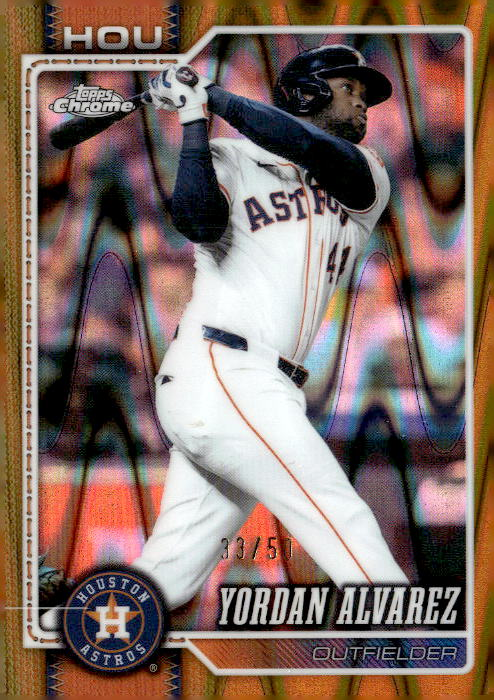 2026 Topps Chrome Yordan Alvarez graded slab