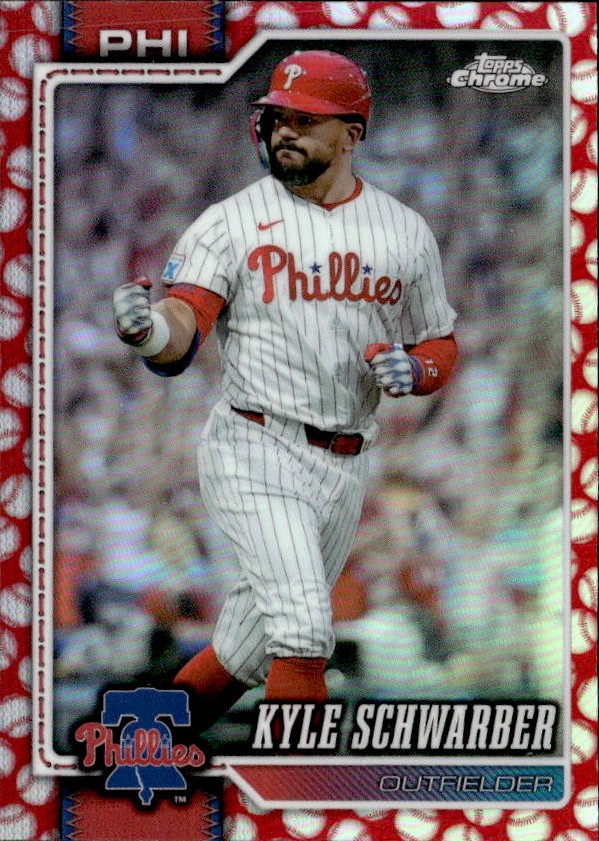 2026 Topps Chrome Kyle Schwarber graded slab