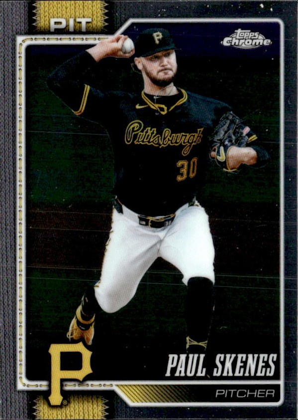 2026 Topps Chrome Paul Skenes graded slab