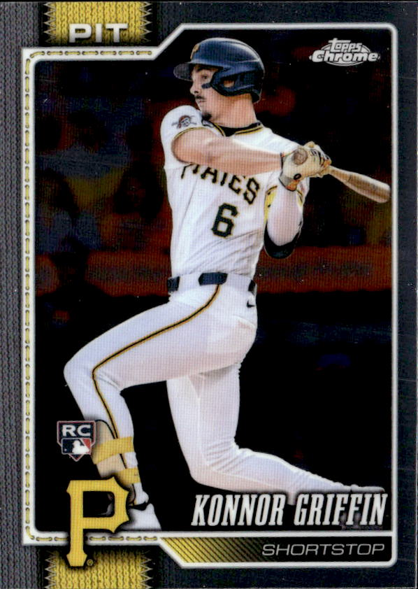 2026 Topps Chrome Konnor Griffin graded slab