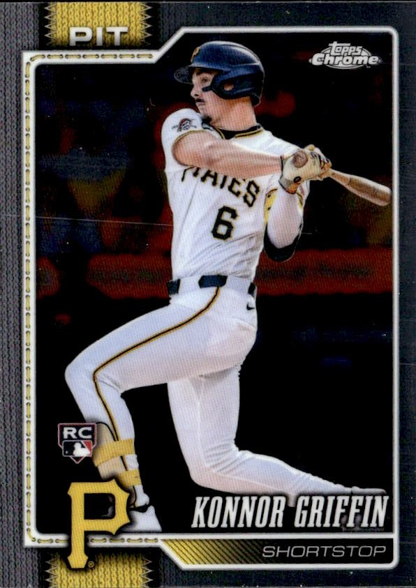 2026 Topps Chrome Konnor Griffin graded slab