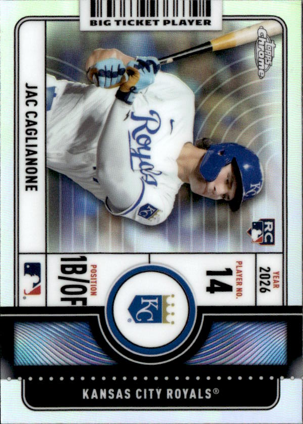 2026 Topps Chrome Jac Caglianone graded slab